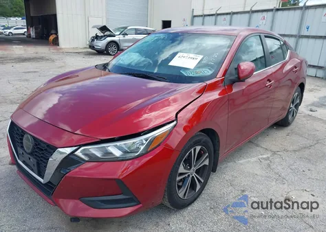 2021 Nissan Sentra Sv Xtronic Cvt из США, поврежденный, VIN 3N1AB8CV9MY265891